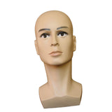 Maxbell Male Mannequin Manikin Head Model Glasses Caps Toupee Display Holder Stand