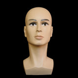 Maxbell Male Mannequin Manikin Head Model Glasses Caps Toupee Display Holder Stand