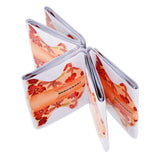 Maxbell Maxbell 100 Pcs Nail Art Tips Form Guide Sticker Polish DIY Stencil Tool Orange