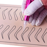 Maxbell 200Pcs Microblading Permanent Makeup Needles For Tattoo Eyebrow Pen 1R 3R