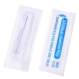 Maxbell 200Pcs Microblading Permanent Makeup Needles For Tattoo Eyebrow Pen 1R 3R