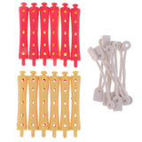 Maxbell Lot 36 Pieces Hair Curler Clamps Hairdreser Perm Rods Hair Styling DIY Tools