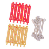 Maxbell Lot 36 Pieces Hair Curler Clamps Hairdreser Perm Rods Hair Styling DIY Tools