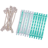 Maxbell Lot 36 Pieces Hair Curler Clamps Hairdreser Perm Rods Hair Styling DIY Tools