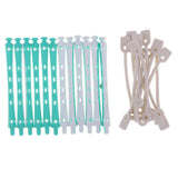 Maxbell Lot 36 Pieces Hair Curler Clamps Hairdreser Perm Rods Hair Styling DIY Tools