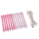 Maxbell Lot 36 Pieces Hair Curler Clamps Hairdreser Perm Rods Hair Styling DIY Tools