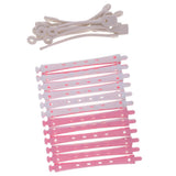 Maxbell Lot 36 Pieces Hair Curler Clamps Hairdreser Perm Rods Hair Styling DIY Tools