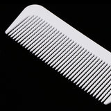 Maxbell 2Pcs Flat Top Clipper Comb Finely Waved Teeth Barber Hair Cut Styling Combs