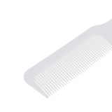 Maxbell 2Pcs Flat Top Clipper Comb Finely Waved Teeth Barber Hair Cut Styling Combs