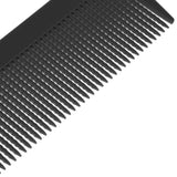 Maxbell 2Pcs Flat Top Clipper Comb Finely Waved Teeth Barber Hair Cut Styling Combs