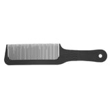 Maxbell 2Pcs Flat Top Clipper Comb Finely Waved Teeth Barber Hair Cut Styling Combs