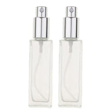 Maxbell 4Pcs 30ml Glass Perfume Empty Bottle Atomizer Pump Sprayer Refillable Travel