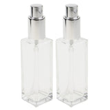 Maxbell 4Pcs 30ml Glass Perfume Empty Bottle Atomizer Pump Sprayer Refillable Travel