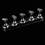 Maxbell 2 Set Magnetic Nail Tips Stand Holder Display Base for Nail Art DIY Practice