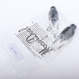 Maxbell Plastic 5ml Empty Lip Gloss Balm Shaking Bottles Tube Container with Brush Cosmetic Makeup Container Pack of 2 - Aladdin Shoppers