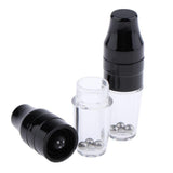 Maxbell Plastic 5ml Empty Lip Gloss Balm Shaking Bottles Tube Container with Brush Cosmetic Makeup Container Pack of 2 - Aladdin Shoppers