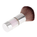 Maxbell Portable Nail Art Dust Brush Cleaner Foundation Dust Powder Remover Brushes