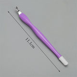 Maxbell Dual Head Nail Buffer Cutin Cuticle Pusher For Smooth Nails Trimmer Manicure