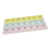 Maxbell 7 Day 21Grids Tablet Pill Box Holder Medicine Storage Organizer Capsule Case