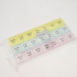 Maxbell 7 Day 21Grids Tablet Pill Box Holder Medicine Storage Organizer Capsule Case