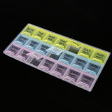 Maxbell 7 Day 21Grids Tablet Pill Box Holder Medicine Storage Organizer Capsule Case