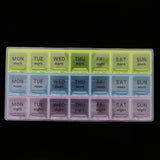 Maxbell 7 Day 21Grids Tablet Pill Box Holder Medicine Storage Organizer Capsule Case