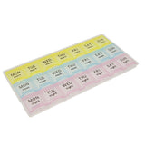 Maxbell 7 Day 21Grids Tablet Pill Box Holder Medicine Storage Organizer Capsule Case