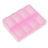 Maxbell 8 Grids Tablet Pill Box Medicine Storage Organizer Capsule Case Portable