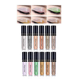 Maxbell 6pcs/set Shinning Eyeshadow Liquid Makeup Glitter Glow Eye Shadow Shimmer B - Aladdin Shoppers
