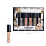 Maxbell 12pcs/set Shiny Eyeshadow Liquid Makeup Glitter Glow Eye Shadow Shimmer