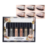 Maxbell 12pcs/set Shiny Eyeshadow Liquid Makeup Glitter Glow Eye Shadow Shimmer