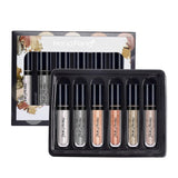 Maxbell 12pcs/set Shiny Eyeshadow Liquid Makeup Glitter Glow Eye Shadow Shimmer