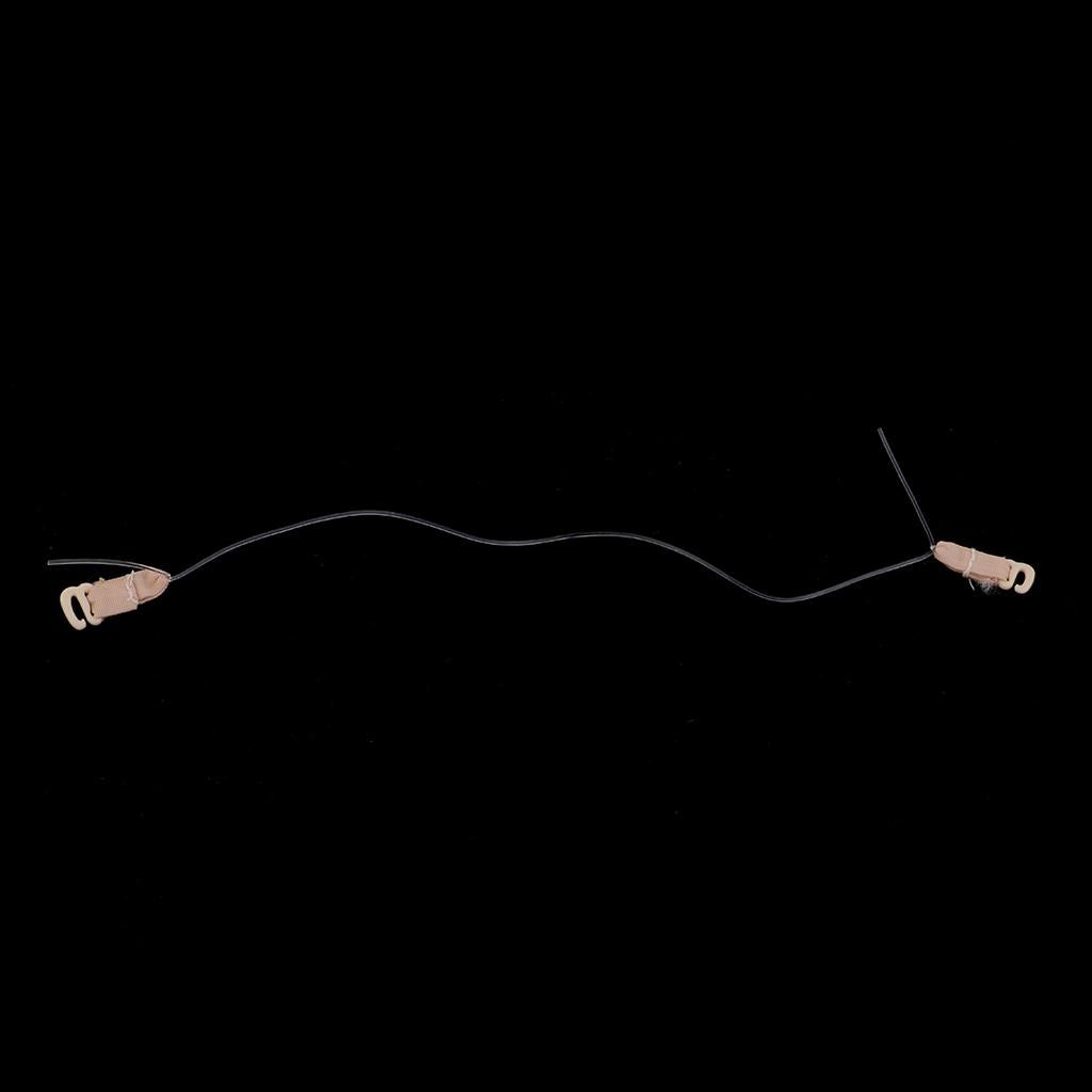 Maxbell Maxbell 6X Elastic Fish Line Nylon Wire w/ Hook for Wigs Hair Extensions Hairpieces S