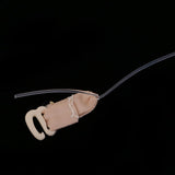Maxbell Maxbell 6X Elastic Fish Line Nylon Wire w/ Hook for Wigs Hair Extensions Hairpieces S