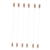 Maxbell Maxbell 6X Elastic Fish Line Nylon Wire w/ Hook for Wigs Hair Extensions Hairpieces S
