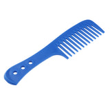 Maxbell Maxbell Hairdressing Wide Tooth Comb Curly Hair Detangler Scalp Massager Brush Blue