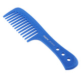 Maxbell Maxbell Hairdressing Wide Tooth Comb Curly Hair Detangler Scalp Massager Brush Blue