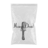Maxbell Maxbell Hairdressing Wide Tooth Comb Curly Hair Detangler Scalp Massager Brush Black