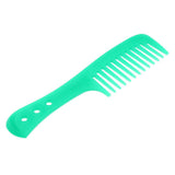 Maxbell Maxbell Hairdressing Wide Tooth Comb Curly Hair Detangler Scalp Massager Brush Green