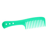 Maxbell Maxbell Hairdressing Wide Tooth Comb Curly Hair Detangler Scalp Massager Brush Green