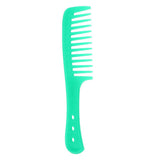 Maxbell Maxbell Hairdressing Wide Tooth Comb Curly Hair Detangler Scalp Massager Brush Green