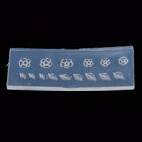 Maxbell Maxbell 3D Acrylic Powder Sculpture Mold Silicone Nail Art Flower Template Manicure 3