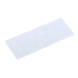 Maxbell Maxbell 3D Acrylic Powder Sculpture Mold Silicone Nail Art Flower Template Manicure 3