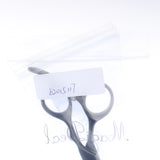 Maxbell Maxbell Teeth Fishbone Scissors Pets Grooming Thinning Shears Salon Hairdressing Black
