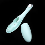 Maxbell Maxbell Heating Vibration Face Eye Massager Wand Relieve Dark Circle Puffiness  Blue