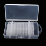 Maxbell Maxbell 300PCS Clear Nail Tips False Nail Practice Salon Home DIY Nail Art Tools Tip