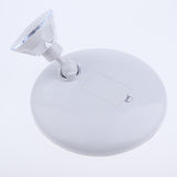 4x6.7" LED Shower Cosmetic Shaving Suction Mirror 10x Magnification 360 Swivel