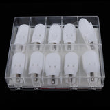 Maxbell Maxbell 10pcs/set Gel Nail Polish Remover Clips Cover Soak Off Clip Cleaner Tools Hands