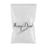 Maxbell Maxbell Stainless Steel Micro Precision Tweezer Pointed Curved Straight Curved-Toothed