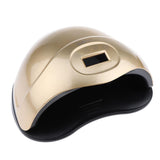 Maxbell Maxbell 48W LED UV Nail Dryer Curing Lamp for Fingernail Gel Based Polish Drying EU Gold